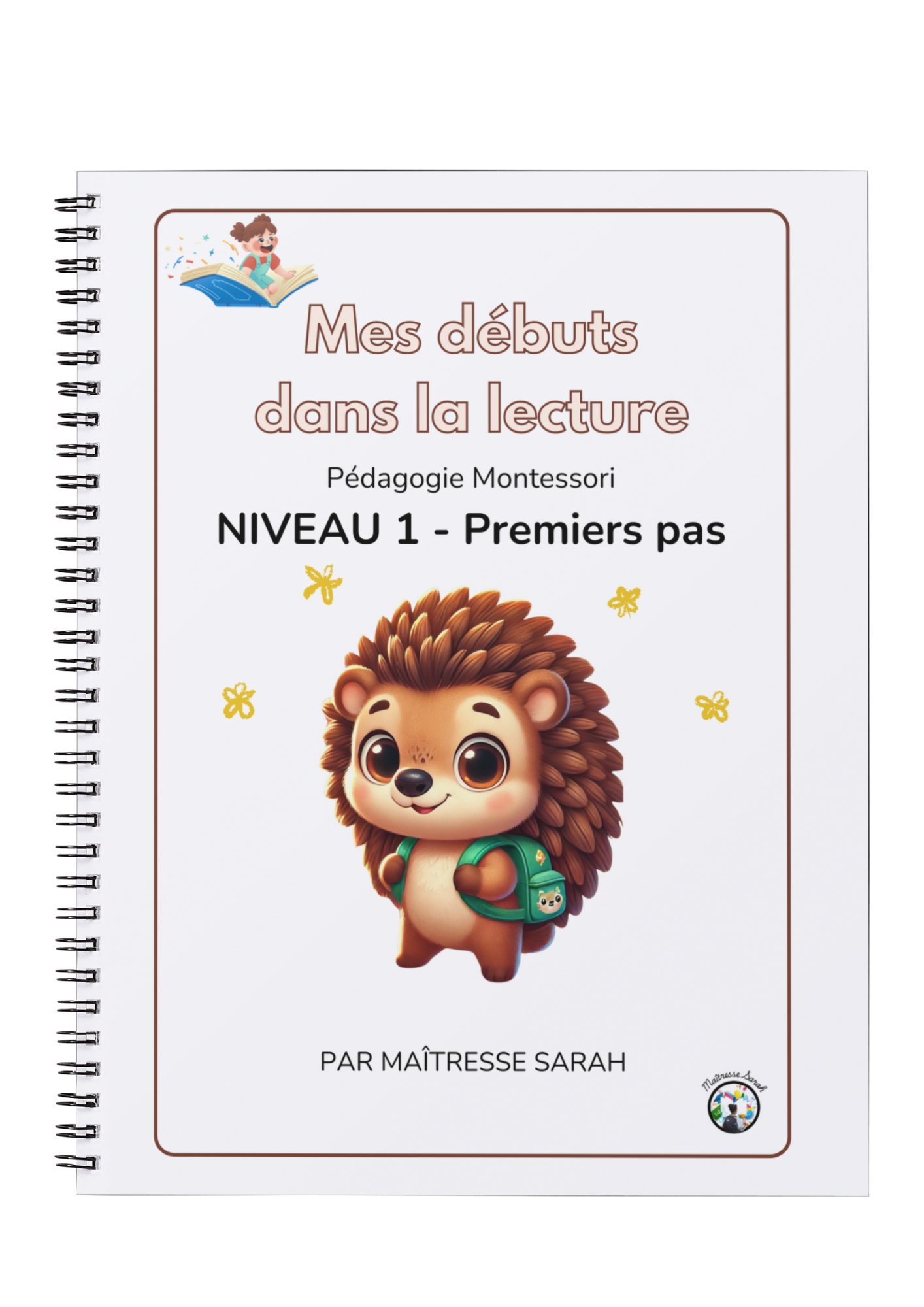 Livret format physique - Mes débuts dans la lecture - Niveau 1 - Mes premiers pas ! Dès 2 ans 📚✨