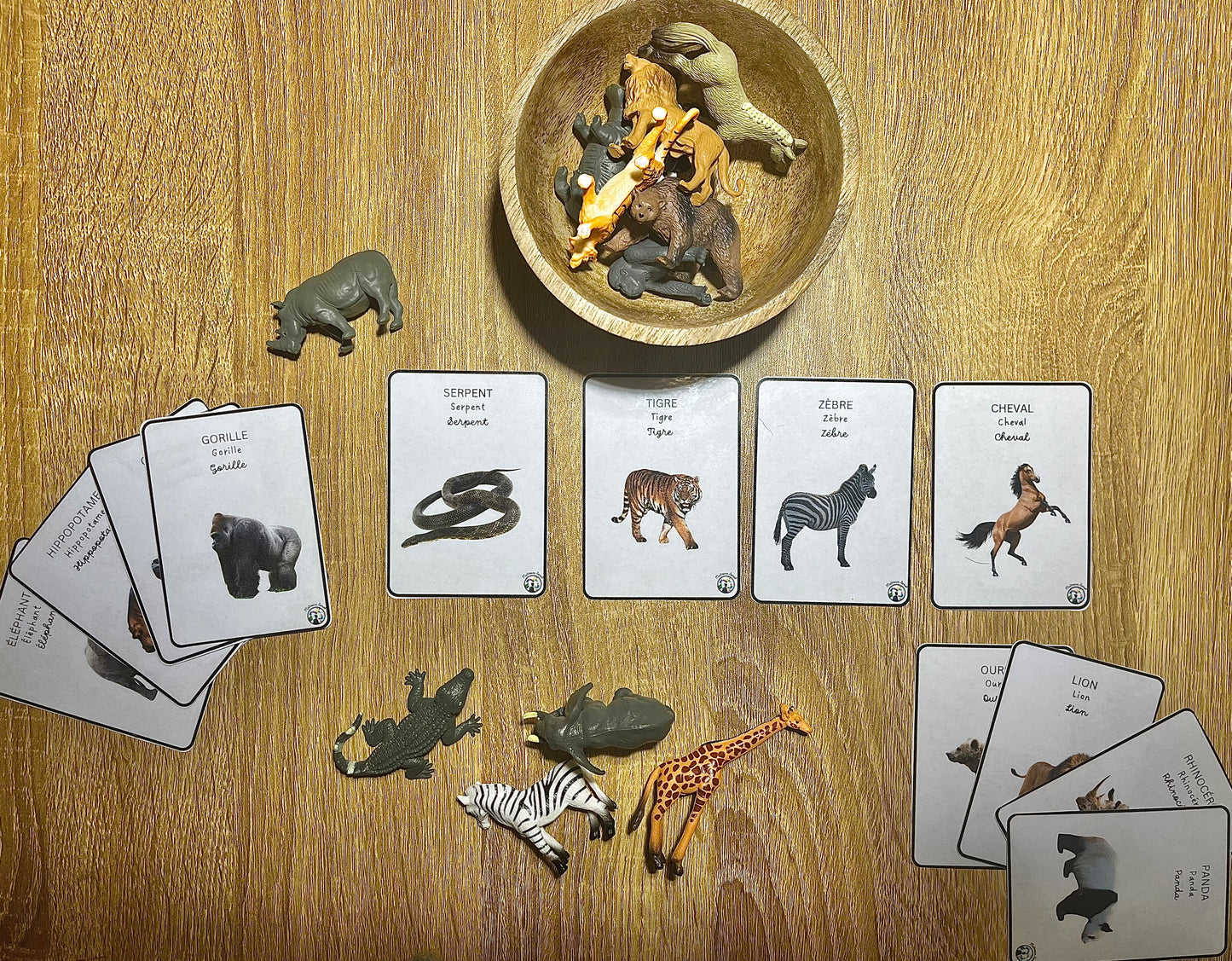 Notre atelier - "Les animaux sauvages"