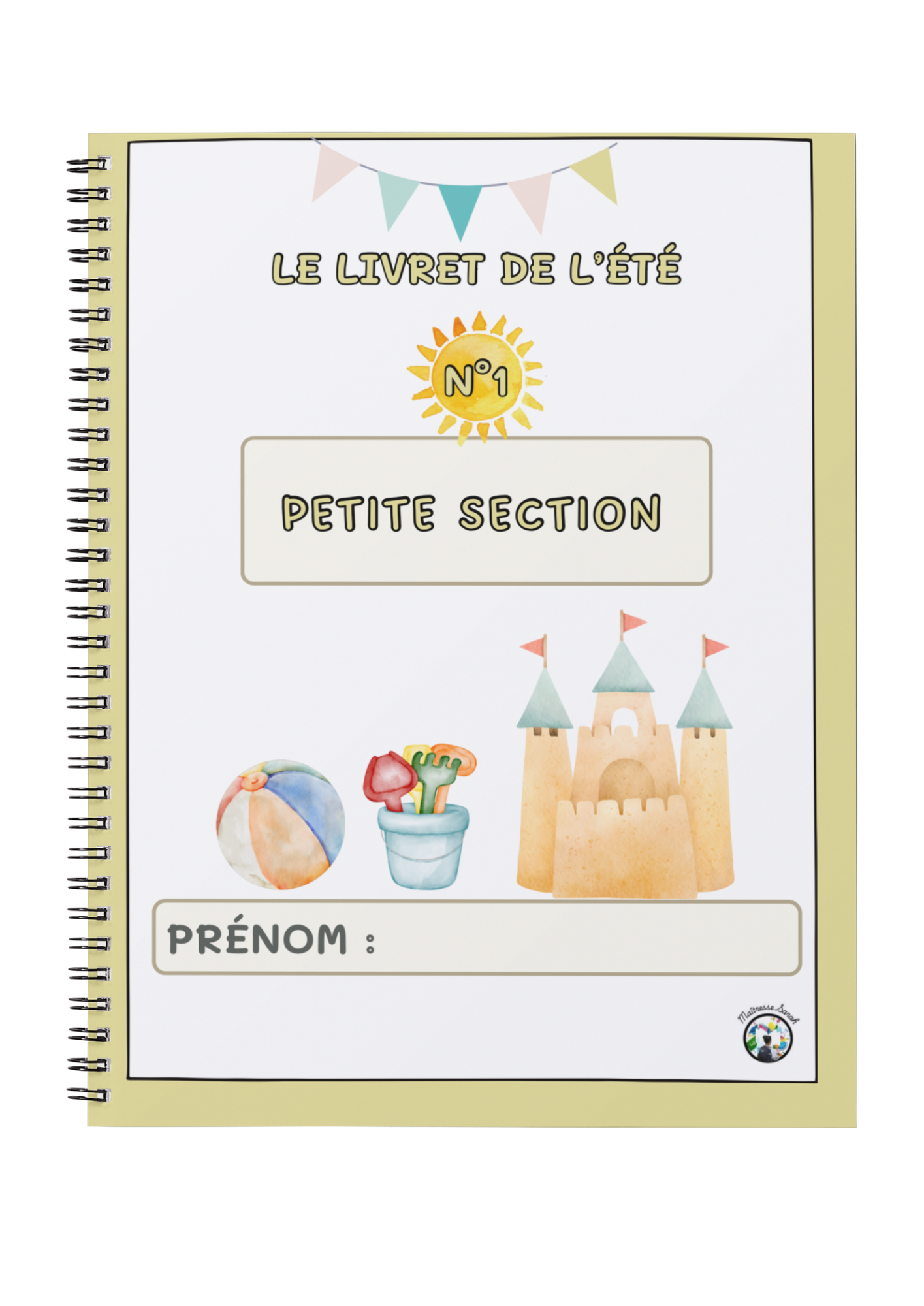 Livret de l’été - Petite section - format physique