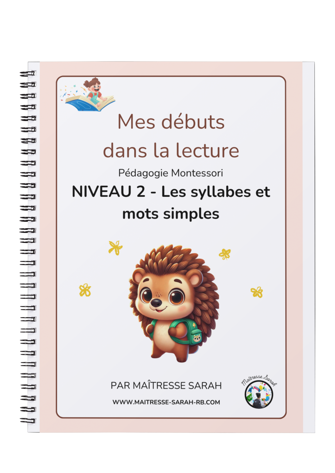 Livret format physique – Mes débuts dans la lecture - Niveau 2 - Les syllabes et les mots