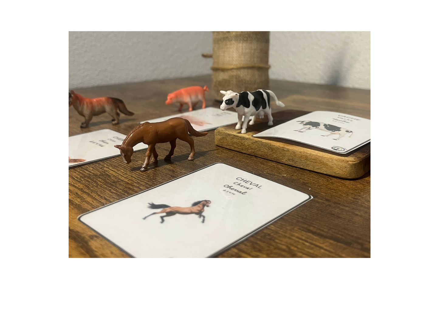 Notre atelier - " Les animaux de la ferme"