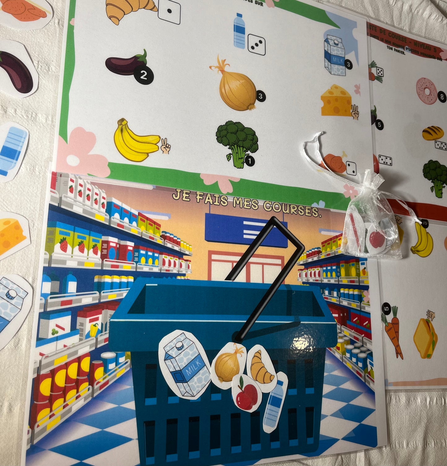 Notre atelier PDF - "Je fais mes courses".