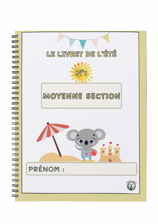 Livret de l’été - Moyenne section - format physique
