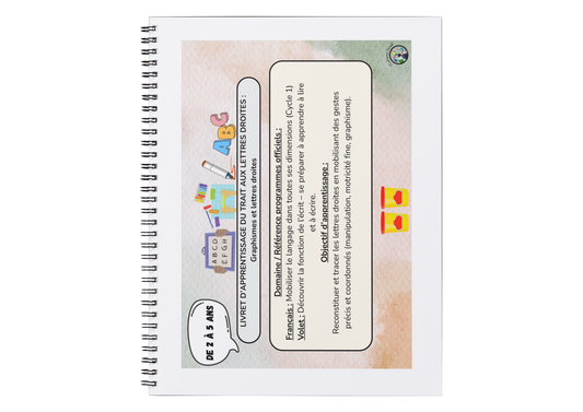 Livret format PDF - Lettres droites et graphismes ✒️