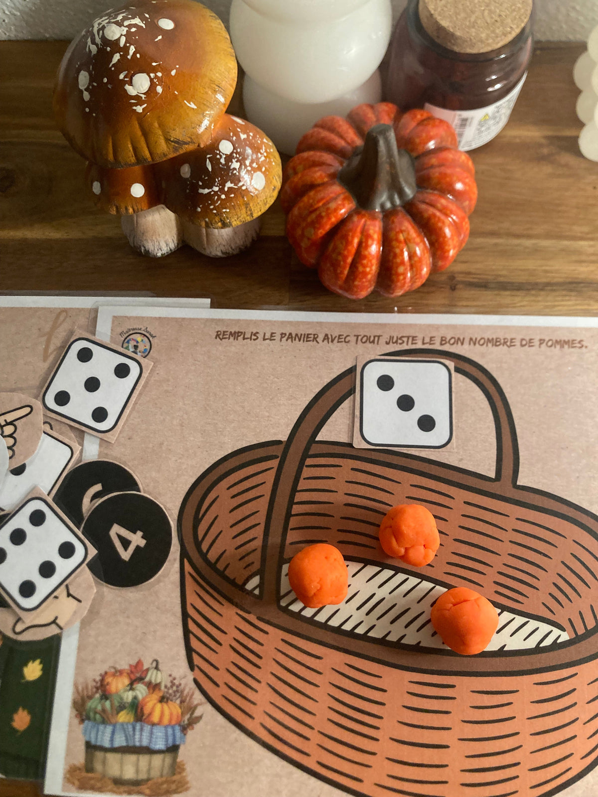 Lot de 6 ateliers - thème automne