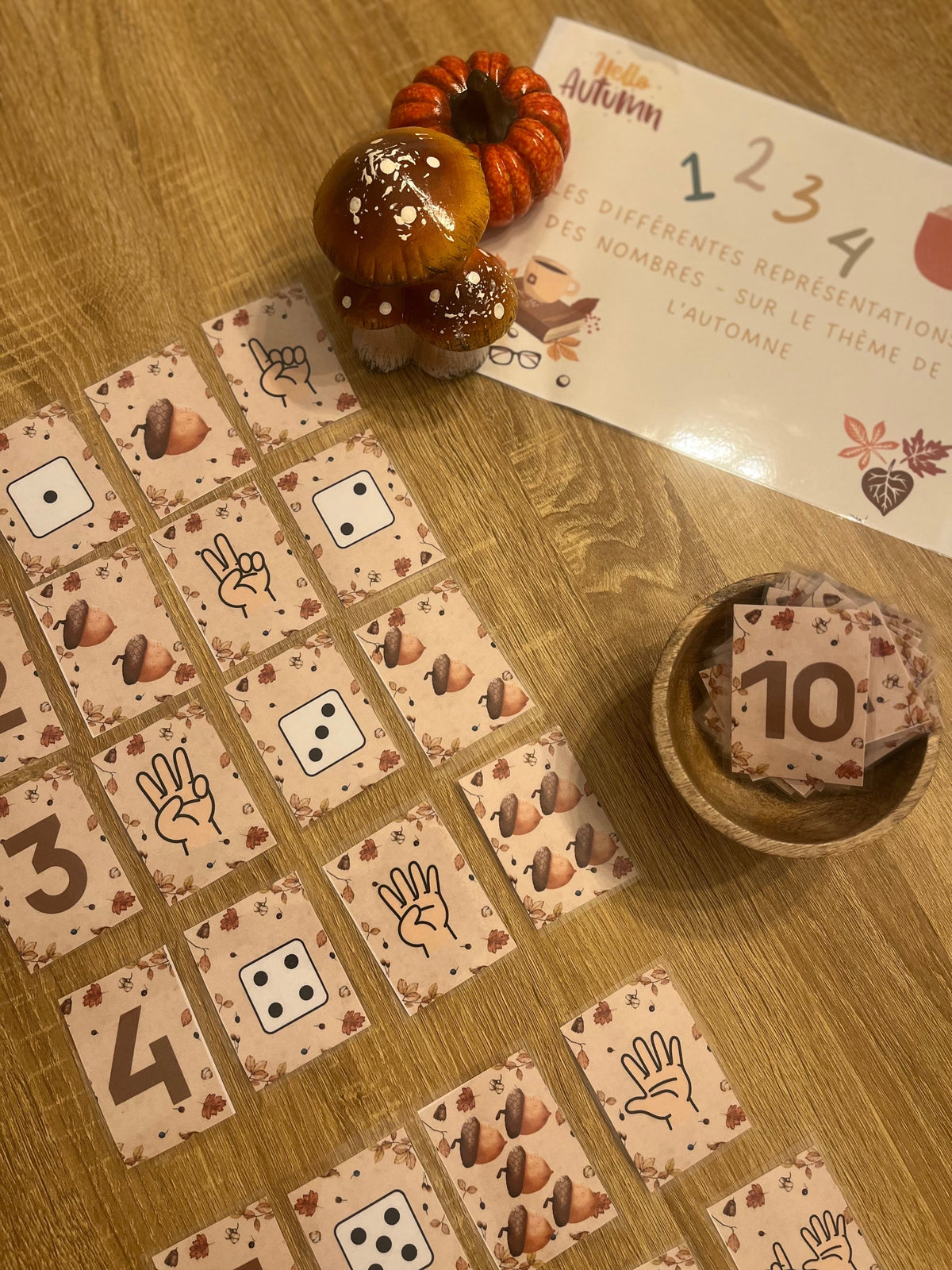 Lot de 6 ateliers - thème automne